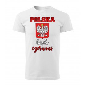 Koszulka męska Polska Biało Czerwoni