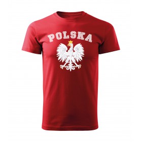 KOSZULKA Koszulka męska Polska Godło Orzeł