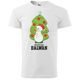 Koszulka Świąteczny Bałwan