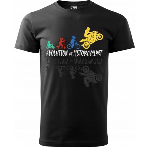 Koszulka Motocyklowa Evolution of moto