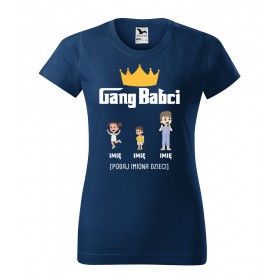 Koszulka Personalizowana Na Dzień Babci Gang Babci