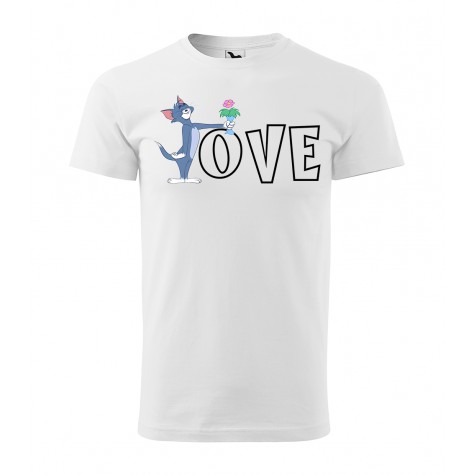 Koszulka Na Walentynki Tom And Jerry Love