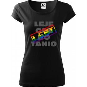 Koszulka damska LGBT Leje Gaz...