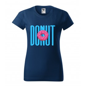 Koszulka damska z napisem DONUT