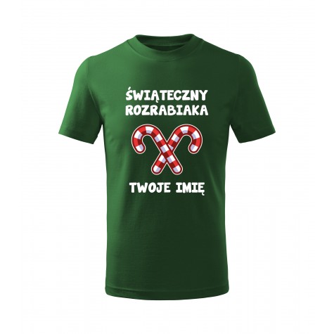 Koszulka dziecięca Świąteczny rozrabiaka